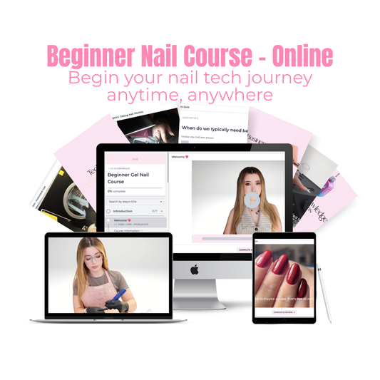Beginner Gel Nail Course - Online