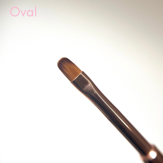 Oval Gel & Nail Art Brush