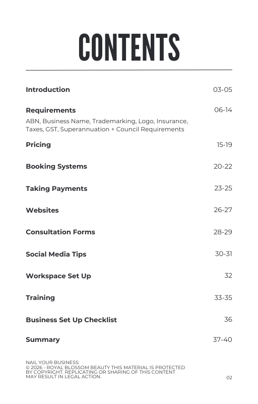 Nail Your Business - EBOOK