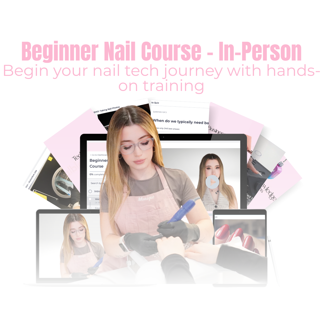 Beginner Gel Nail Course - In Person Melbourne