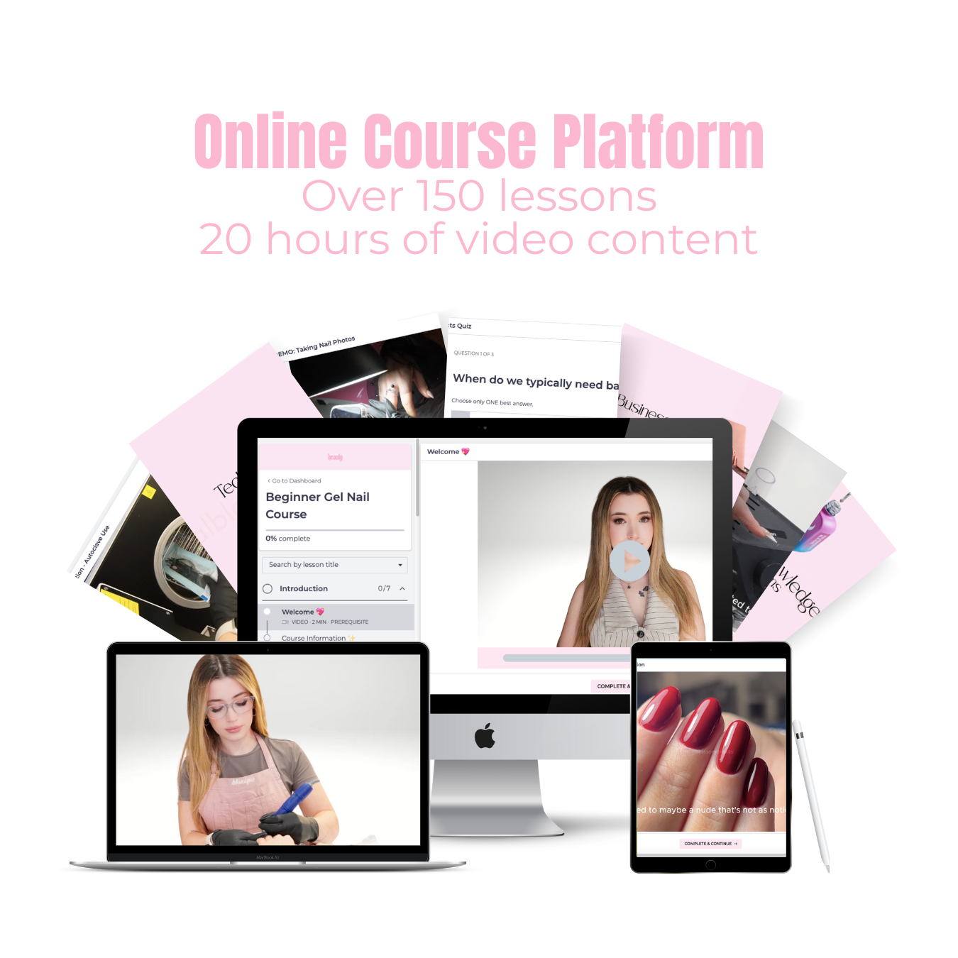 Beginner Gel Nail Course - Online